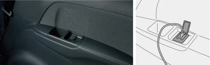 Honda Genuine 3rd Row Side Lining USB charger for Odyssey 2020~2022