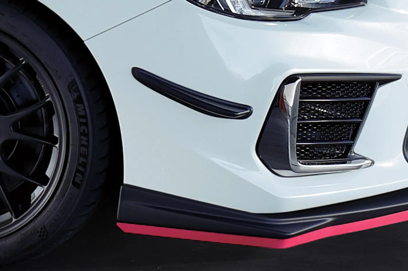 STI FRONT BUMPER CANARD