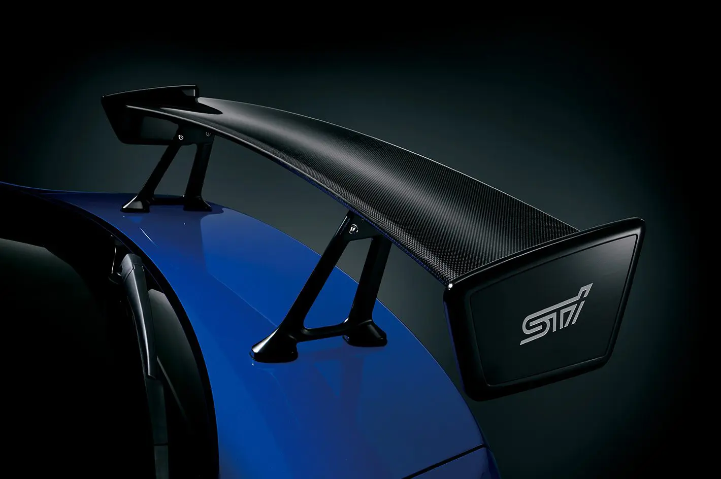 STI DRY CARBON REAR SPOILER