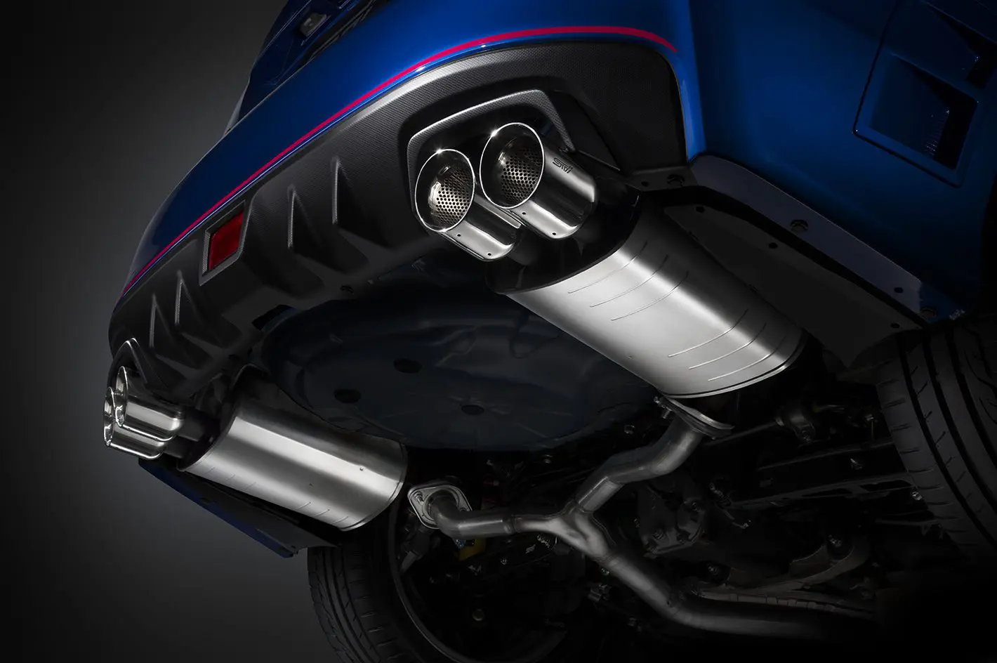 STI EXHAUST KIT WRX STI
