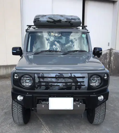 ATLIER  Monotone Camouflage  Grill Medium Gray for JIMNY