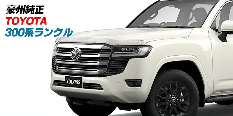 Toyota Genuine Clear Bug Guard for Landcruiser 300