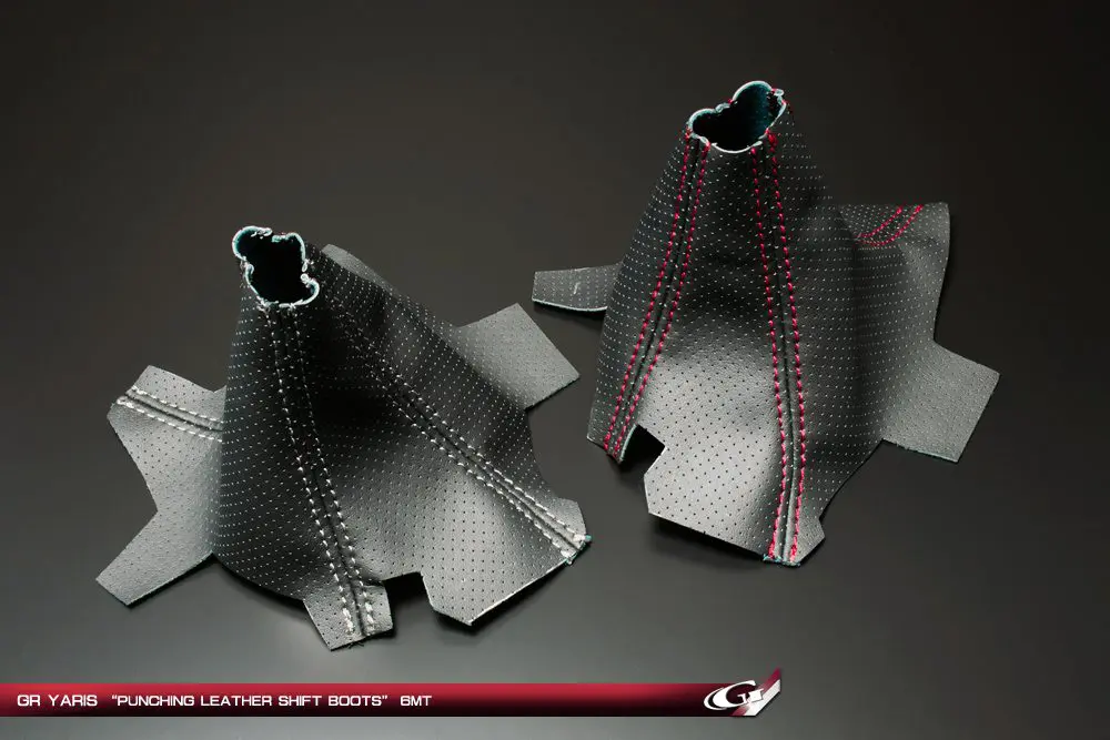 GRAZIO Punching Leather Shift Boot for Toyota GR YARIS