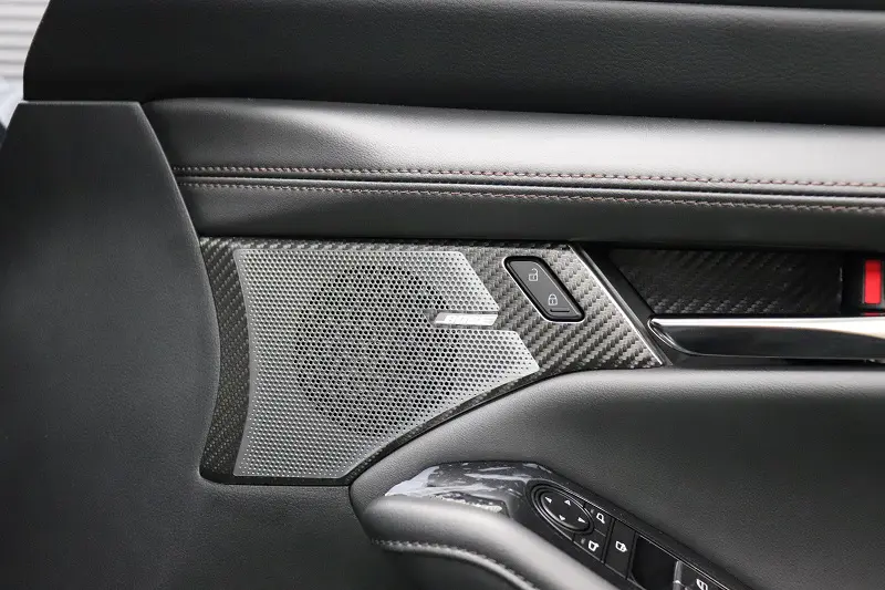 AQUA STYLE Speaker Grill Carbon Sheet for MAZDA3 BP Sedan