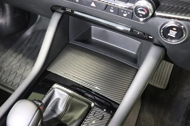 AQUA STYLE Center Panel Carbon Sheet for MAZDA3 BP Sedan