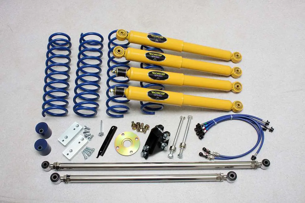 MASTERPIECE Grace Suspension 3" UP TYPE 7+ Best Control Kit for JIMNY