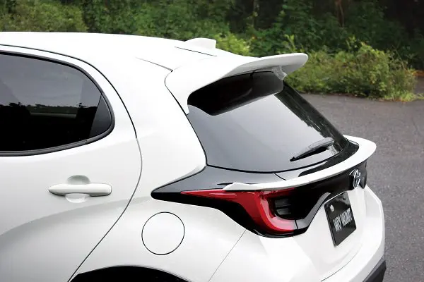GARAGE VARY Rear Gate Spoiler for Toyota YARIS