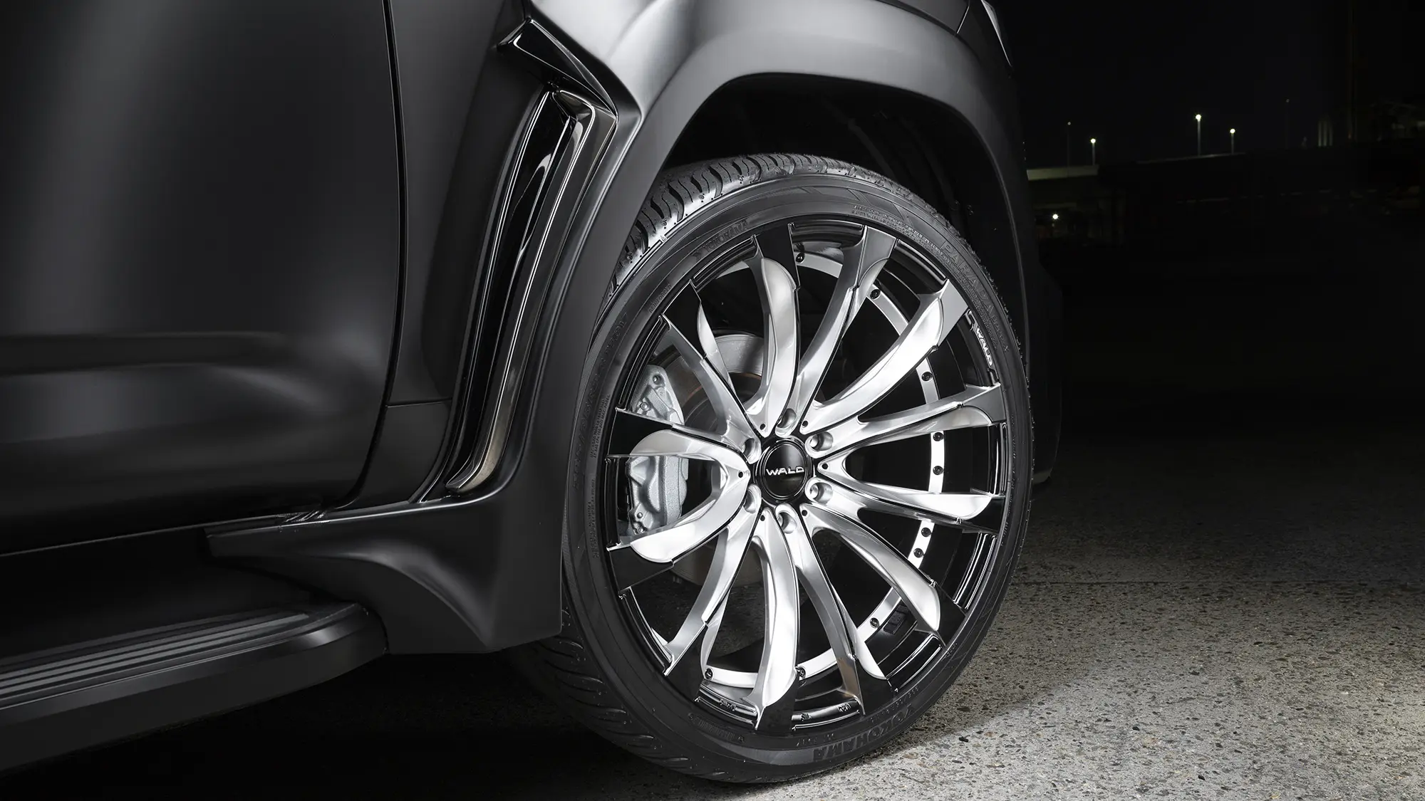 WALD SPORTS LINE BLACK BISON EDITION OVER FENDERS For LAND CRUISER 300