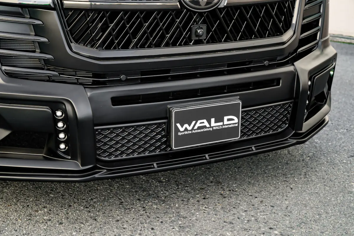 WALD BUMPER GRILLE for LAND CRUISER 300 WALD FRONT SPOILER