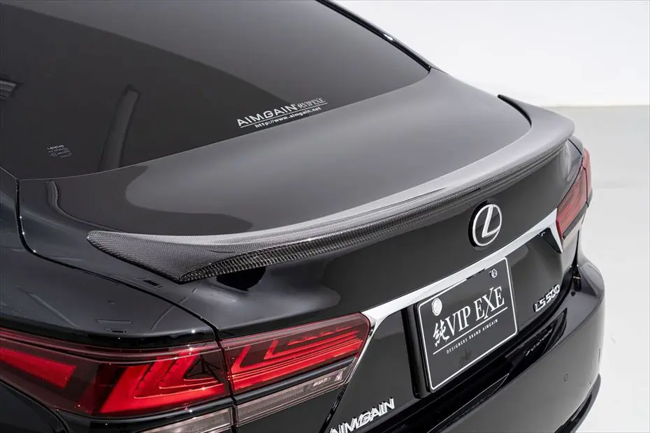 AIMGAIN Pure VIP EXE Trunk Spoiler Type Ⅱ for LEXUS LS500/500h F Sport