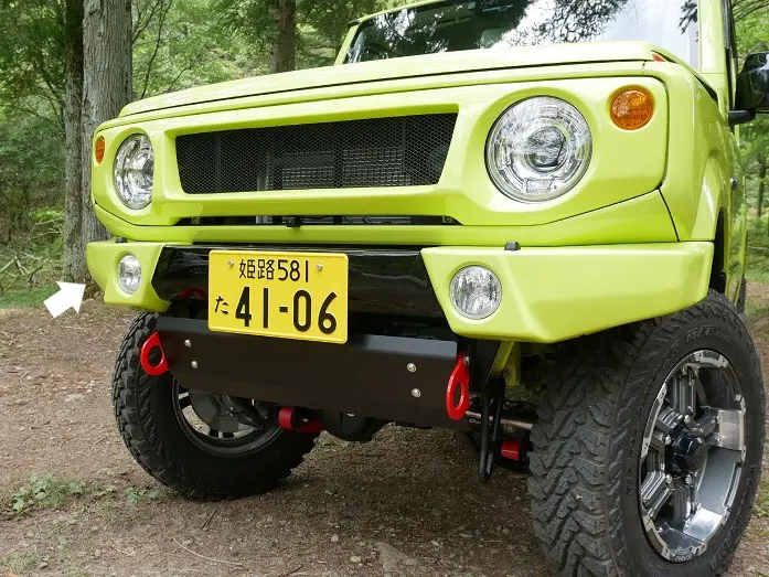 TANIGUCHI FRP front bumper for JIMNY