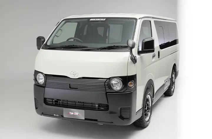 Boxy Style New Zero Body Kit for Toyota Hiace Narrow Body
