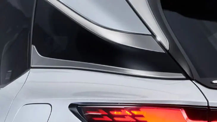 MODELLISTA REAR QUARTER SIGNATUER CHROME For Lexus RX 2022~