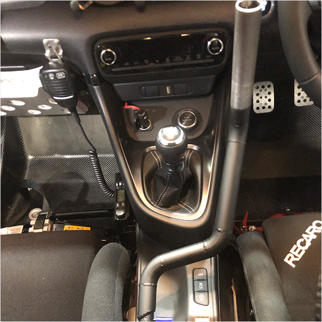 LUCK EL SPORT LONG SIDE-BRAKE LEVER for Toyota GR Yaris