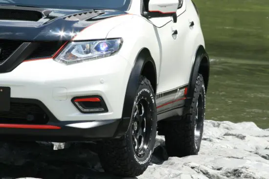 KADDIS AR4 Over fender for X-Trail 32 (~05.2016)