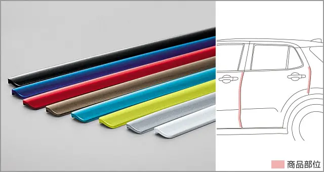 Toyota Genuine Door Edge Protector for Toyota RAIZE