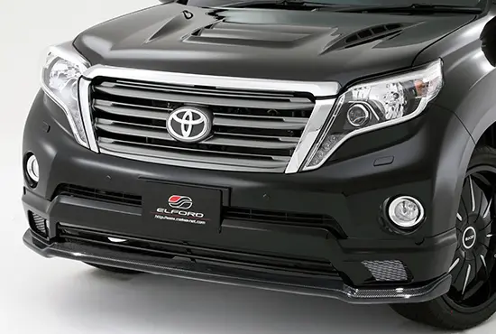 Elford Front Half Spoiler For Landcruiser Prado 150 2013~2017