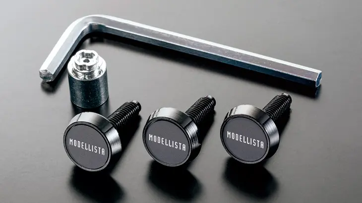 Modellista License Plate Lock Bolt for Toyota Corolla Cross