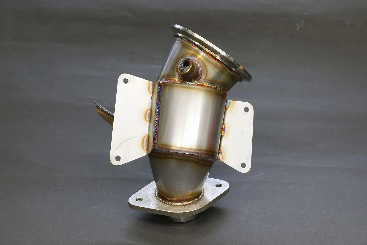 iCode Stainless Steel First Metal Catalyser for GR Yaris