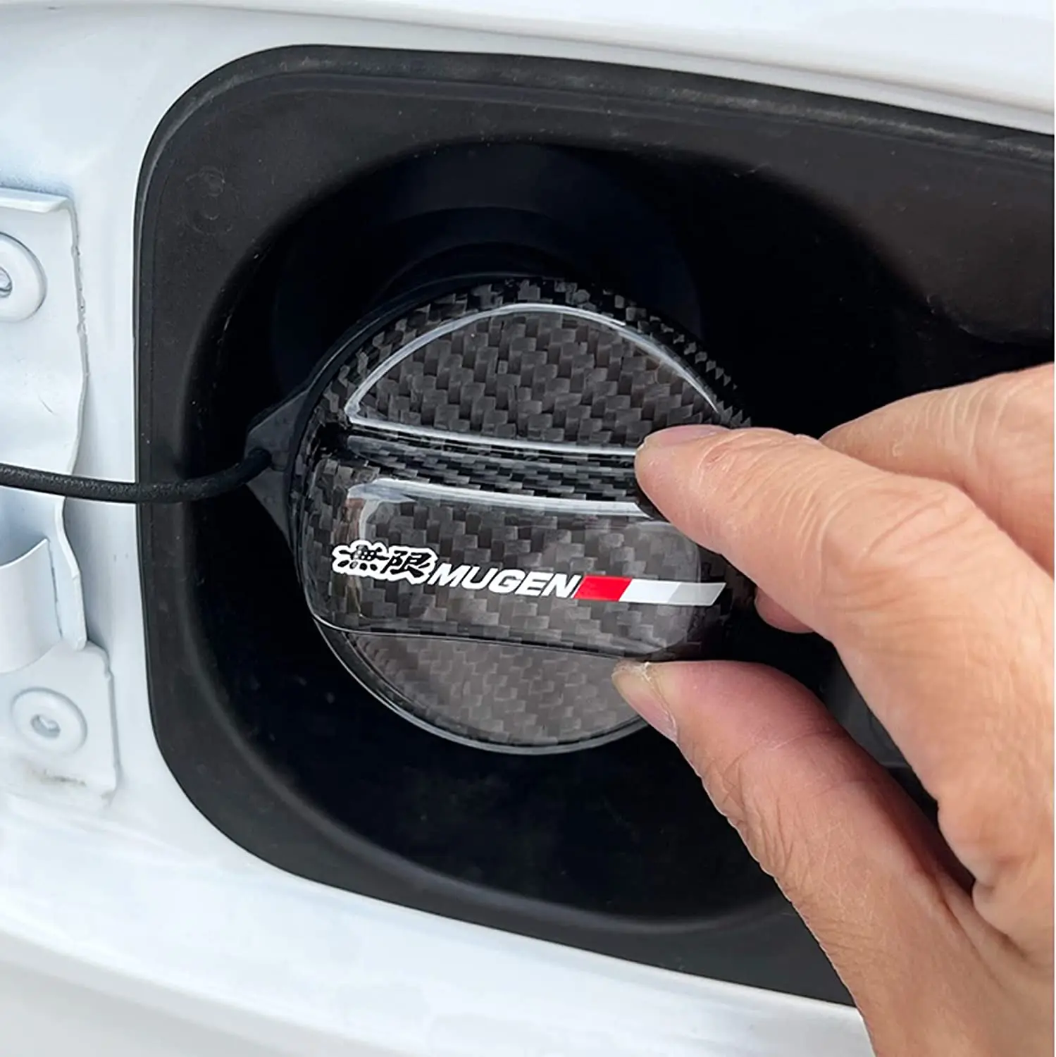 HNCS Universal ABT Carbon Fiber Fuel Cap Garnish Ornament