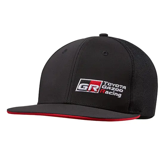 TOYOTA GAZOO Racing Motorsports Flat Peak Cap TGR14CAP2