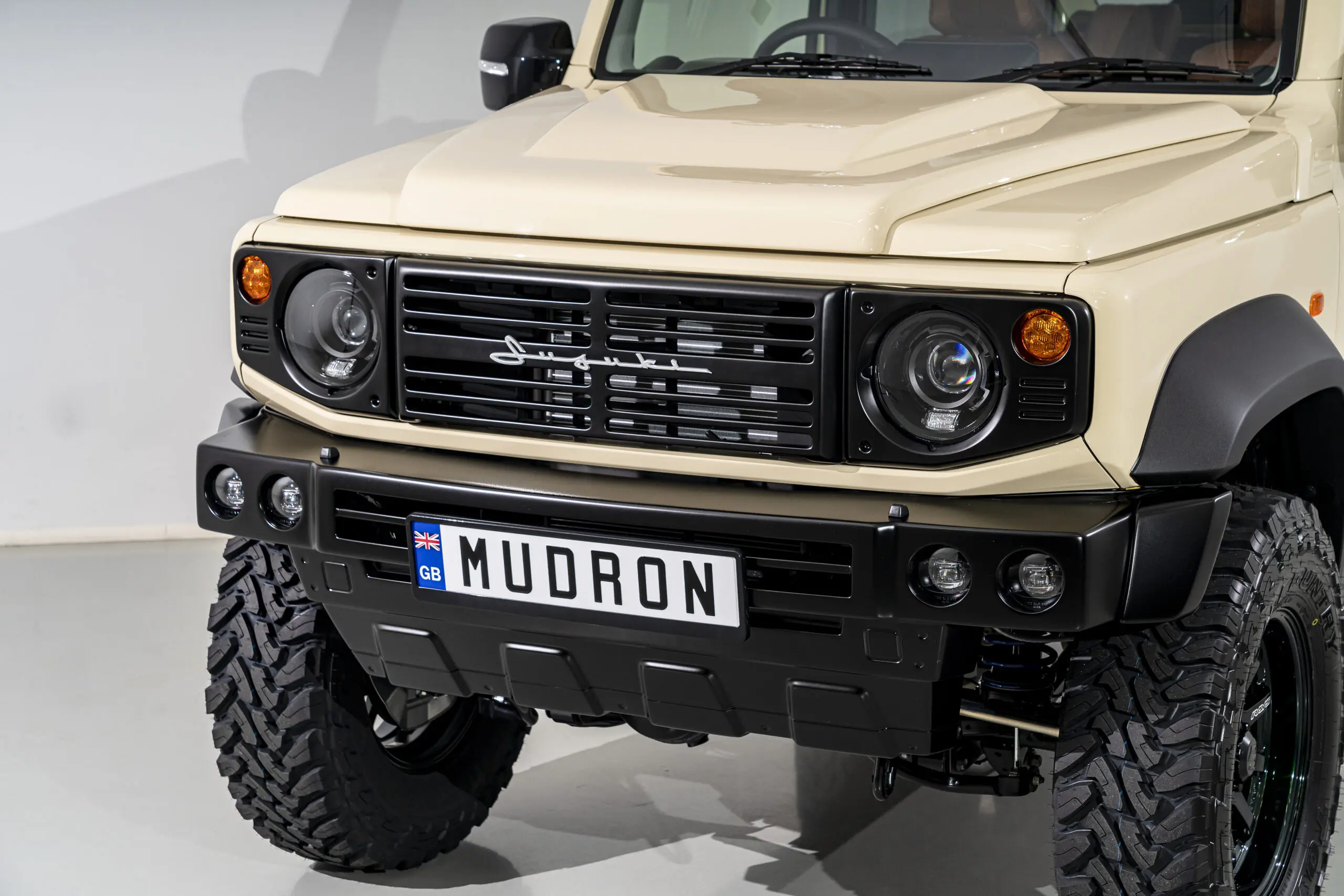 AIMGAIN MUDRON ADVENTURE CLASSIC FRONT BUMPER II & EXTENSION for JIMNY SIERRA