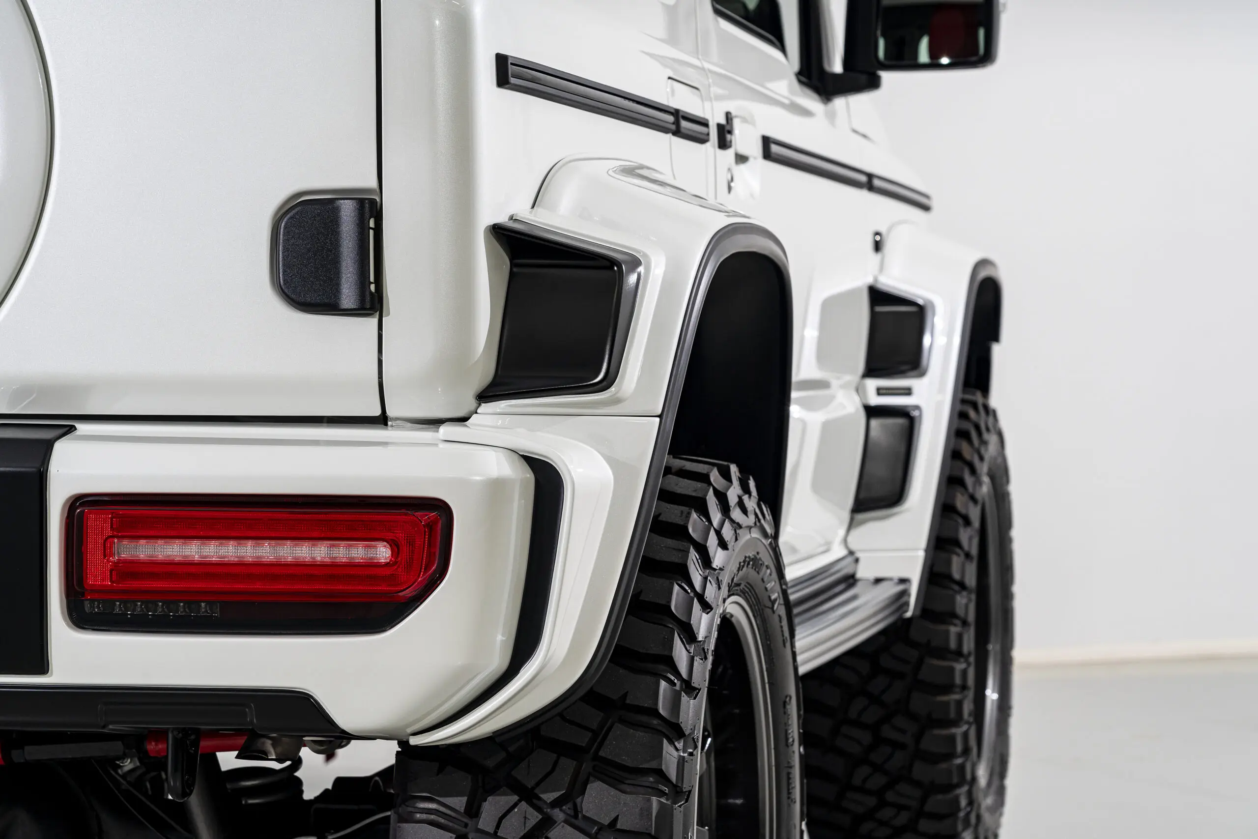 AIMGAIN MUDRON GT-X Wide Fender + Side step + Bumper Extension for Suzuki JIMNY SIERRA