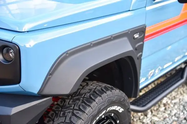 OUT CLASS 9mm Wide Over Fender for Jimny JB74W