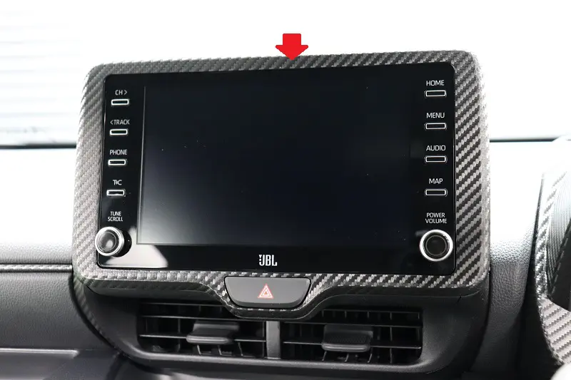 AQUA STYLE Display Panel Carbon Sheet for GR Yaris