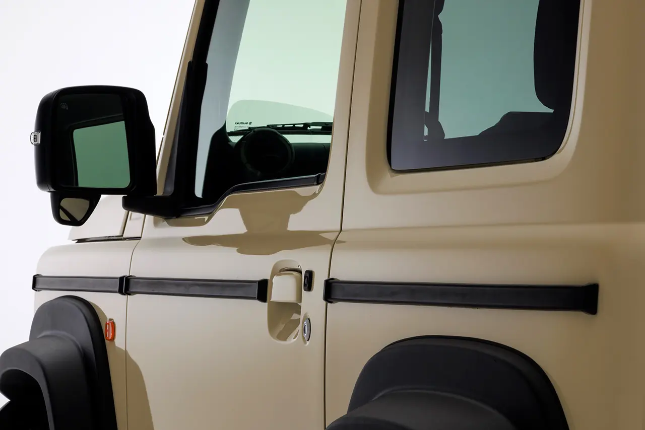 DAMD "Little G" Black Rubber Side Mold for Suzuki Jimny SIERRA