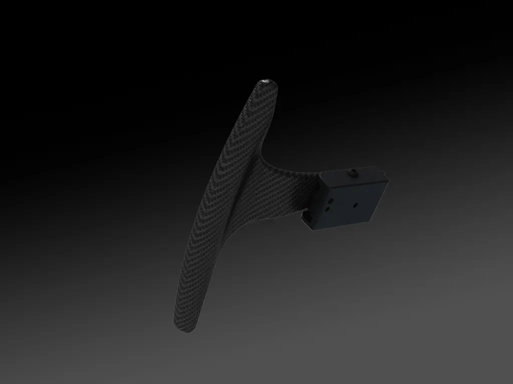 FrogDrive Dry Carbon Paddle unit for Yaris