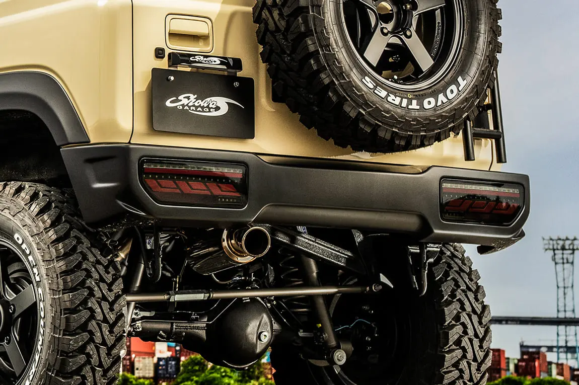 Showa Garage ABS Rear Bumper for Jimny JB64