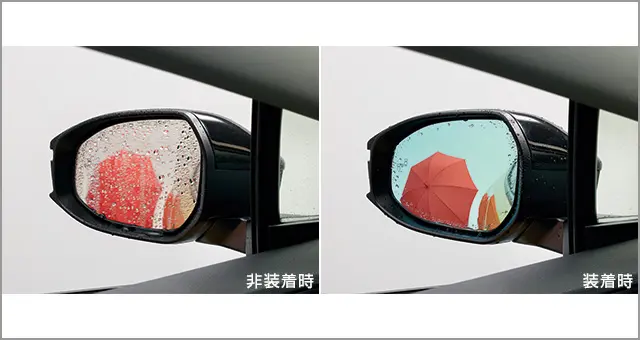 Toyota Genuine Rain clearing blue mirror for Toyota Prius 2023