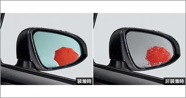 Toyota Genuine Rain Clearing Blue Mirror for GR Corolla