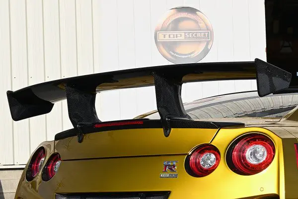 TOPSECRET High Mount GT Wing ST2 for R35 GT-R