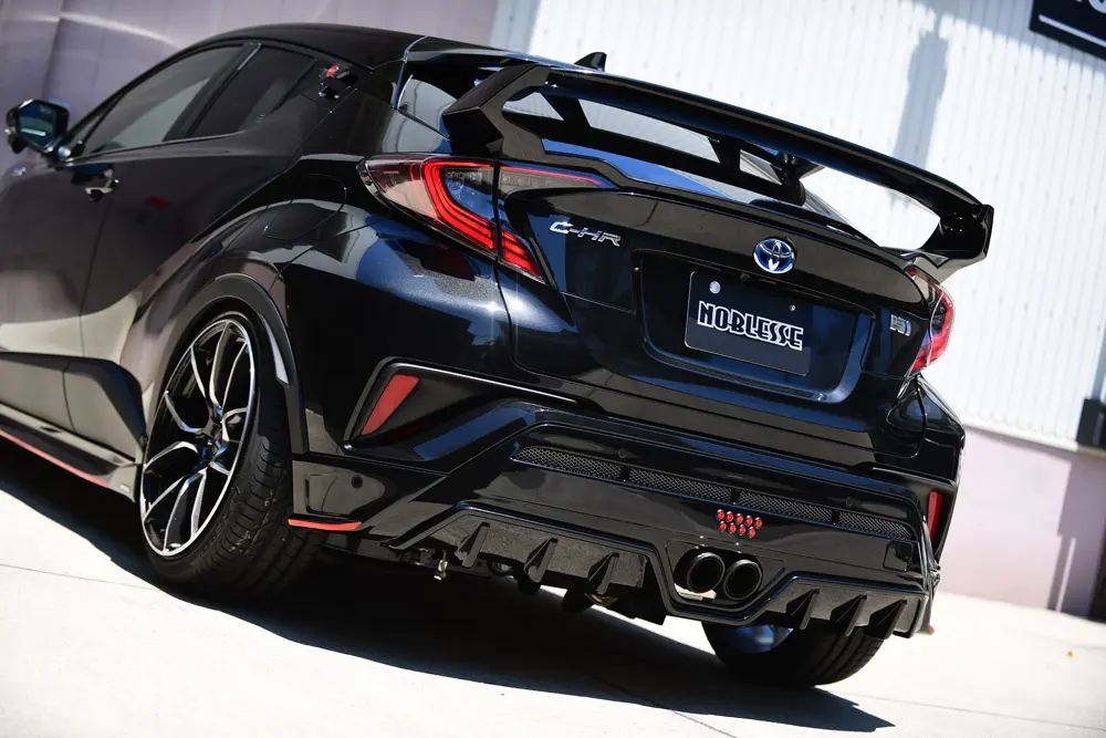 NOBLESS FRP Rear Wing for Toyota C-HR GR Sport