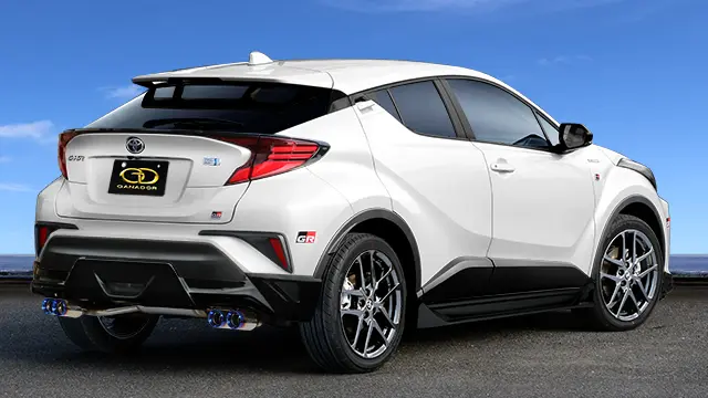 GANADOR Vertex 4WD/SUV  Circle Tail Muffler for GR SPORT