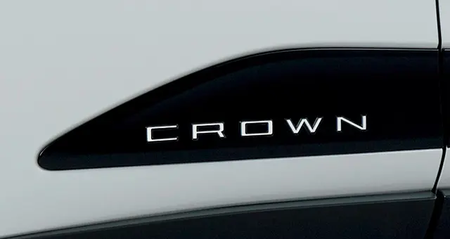 Toyota Genuine Crown Side Emblem for Toyota Crown Crossover 2022