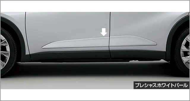 Toyota Genuine White Side Garnish for Toyota Crown Crossover 2022