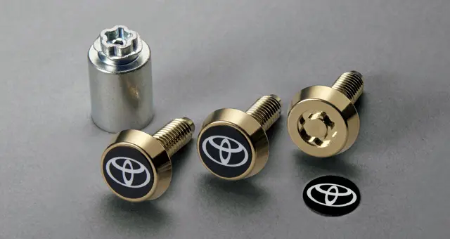 Toyota Genuine Gold Type Lock Bolt for Toyota
