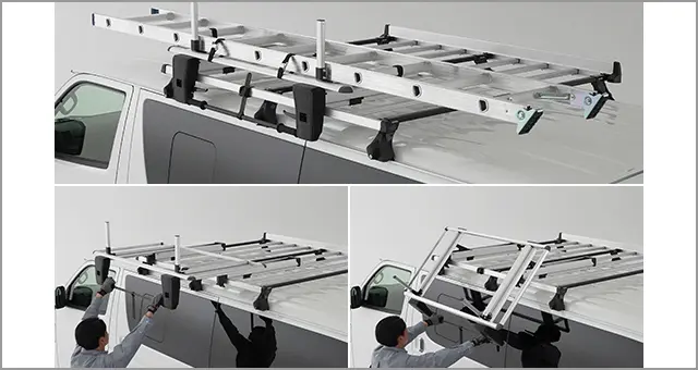 Toyota Genuine Slide Down Type Ladder Rack for Toyota Hiace