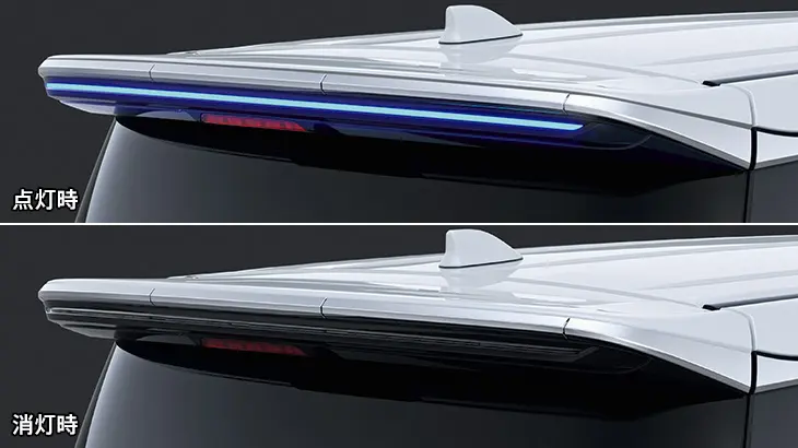 Modellista Signature illumination Spoiler for Toyota Alphard 2023~