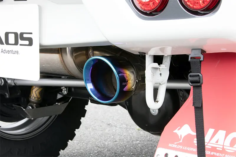 BATTLEZ muffler ZS TC titanium color tail for rear sports cowl Jimny JB64 series