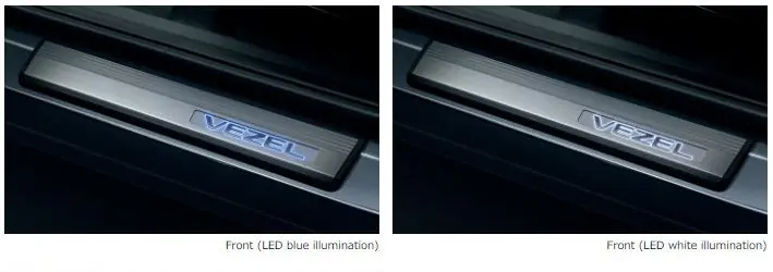 Genuine LED Illuminations Sidestep Garnish for Honda Vezel 2021~