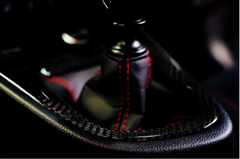 TOM'S Dry Carbon Shift Panel Cover For GR Yaris