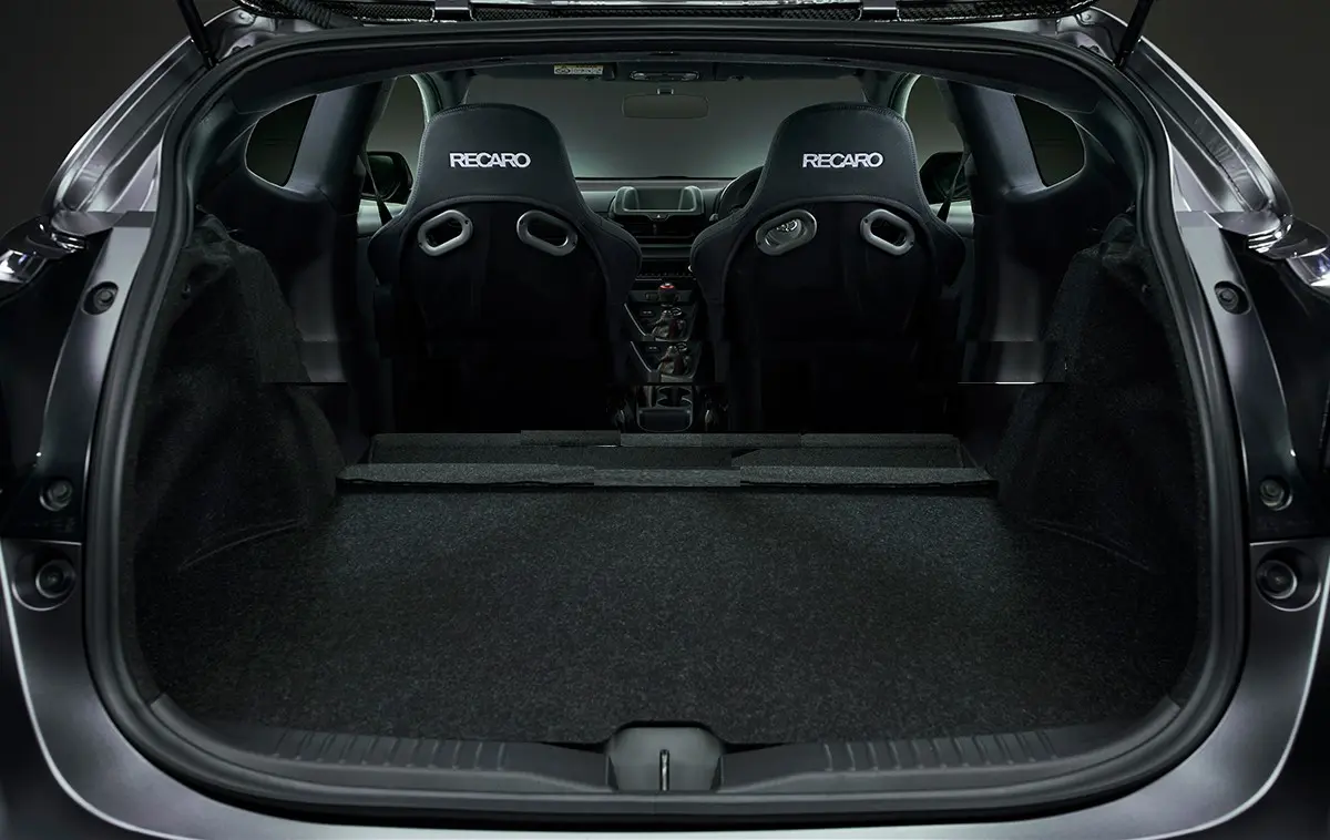 GRMN REAR SEAT DELETES SET FOR GR YARIS