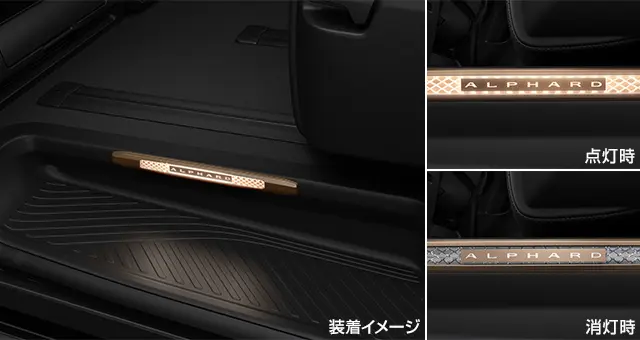 Toyota Genuine Scuff Illumination Set for Toyota Alphard 2023~