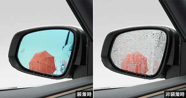 Toyota Genuine Rain clearing blue mirror for Toyota Vellfire 2023~