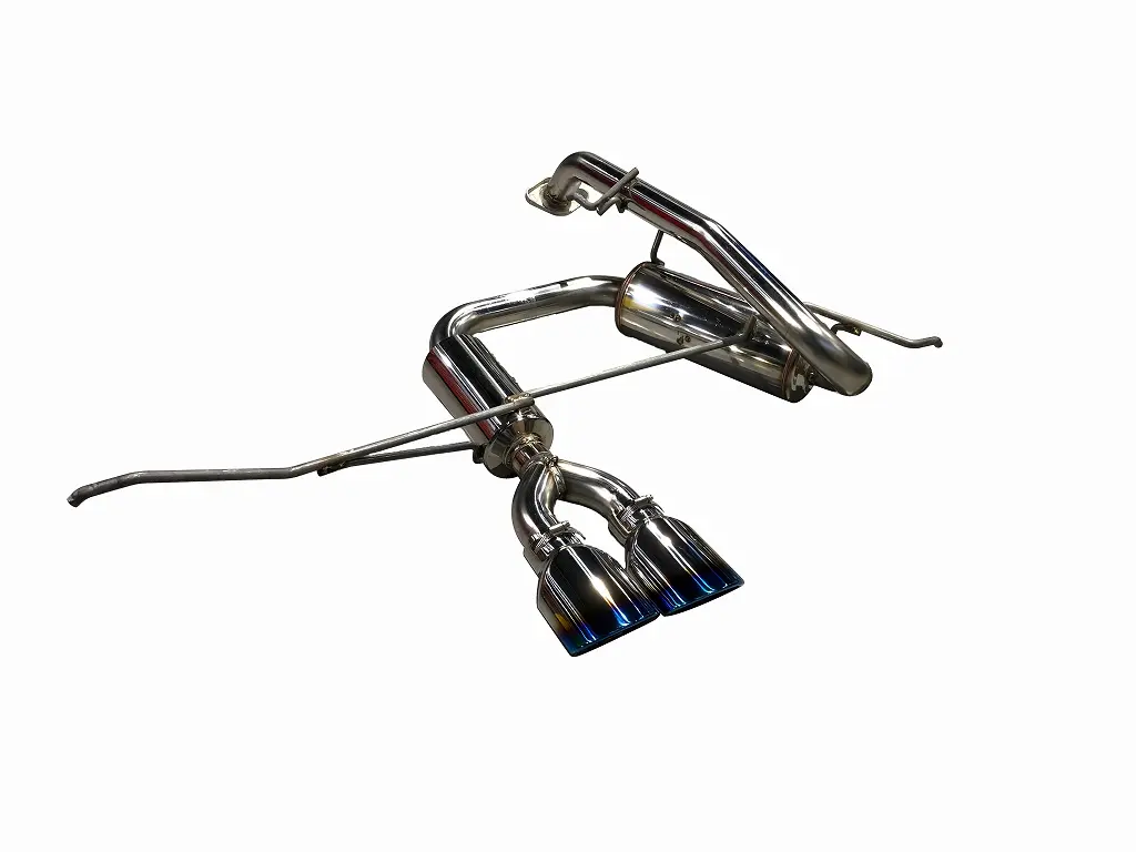 BLITZ NUR-SPEC CUSTOM EDITION Center Titanium Tail Dual EXHAUST 63572V for Toyota YARIS