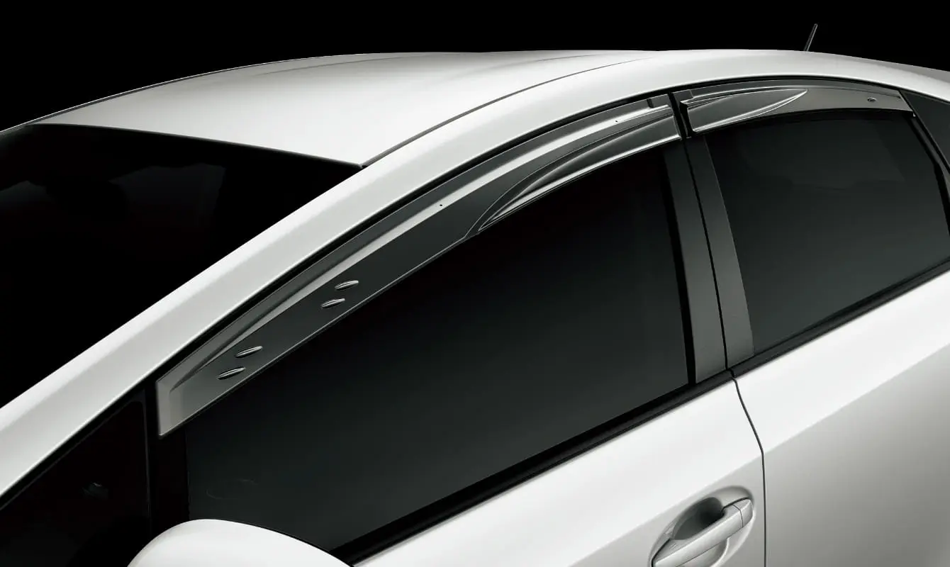 GAZOO RACING Door Side Visor for Toyota Prius